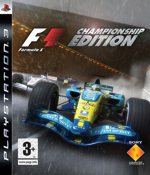 Caratula de F1 Championship Edition para PlayStation 3