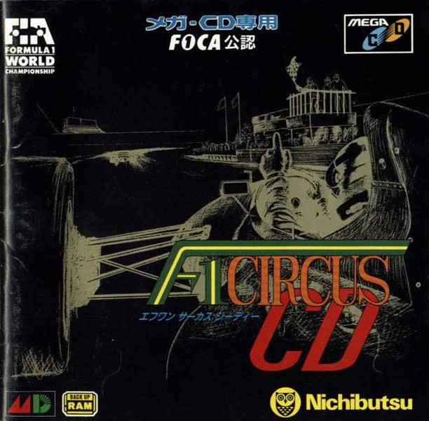 Caratula de F1 Circus CD para Sega CD