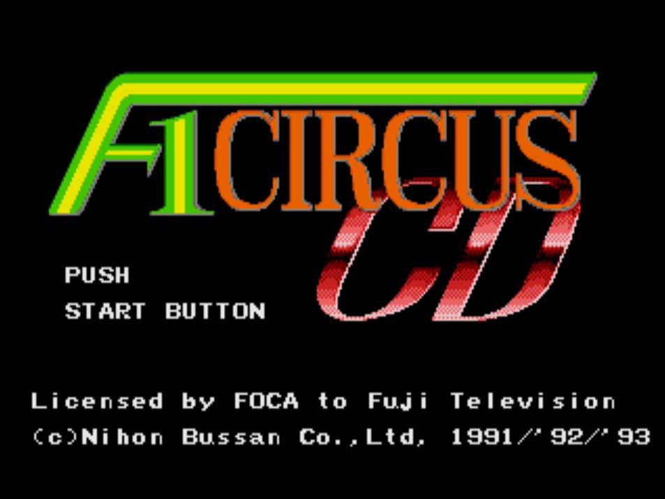 Pantallazo de F1 Circus CD para Sega CD