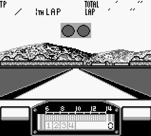 Pantallazo de F1 Pole Position para Game Boy