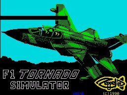 Pantallazo de F1 Tornado Simulator para Spectrum