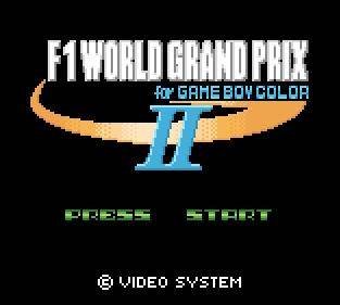 Pantallazo de F1 World Grand Prix II para Game Boy Color