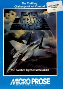 Caratula de F15 Strike Eagle para Amstrad CPC