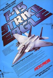 Caratula de F15 Strike Eagle para MSX