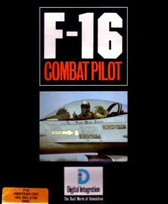 Caratula de F16 Combat Pilot para Amstrad CPC