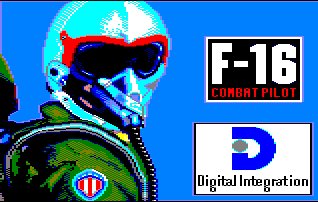 Pantallazo de F16 Combat Pilot para Amstrad CPC