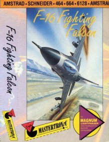 Caratula de F16 Fighting Falcon para Amstrad CPC