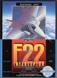 Caratula de F22 Interceptor para Sega Megadrive