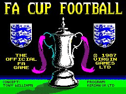 Pantallazo de FA Cup '87 Football para Spectrum