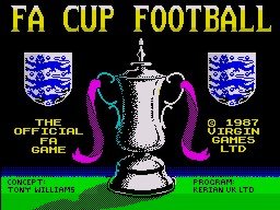 Pantallazo de FA Cup Football para Spectrum
