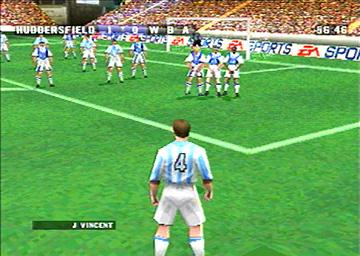 Pantallazo de FA Premier League Football Manager 2000 para PlayStation