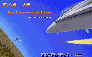 Pantallazo de F/A-18 Interceptor para Amiga