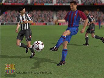 Pantallazo de FC Barcelona Club Football para PlayStation 2