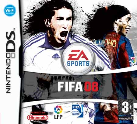 Caratula de FIFA 08 para Nintendo DS