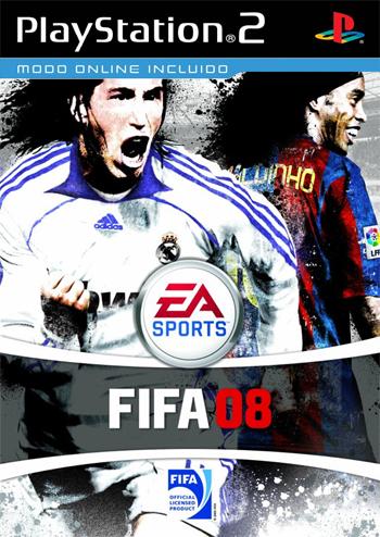 Caratula de FIFA 08 para PlayStation 2
