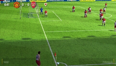 Pantallazo de FIFA 09 para PSP