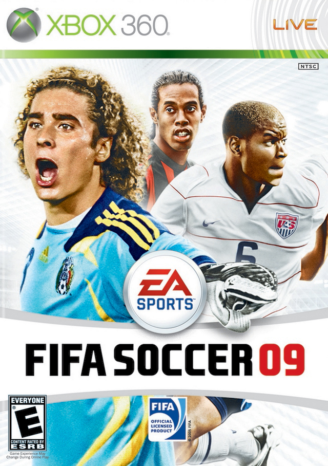 Caratula de FIFA 09 para Xbox 360