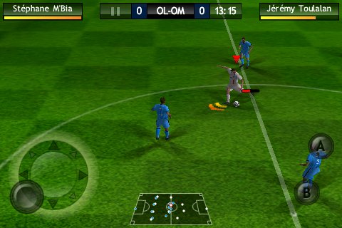 Pantallazo de FIFA 10 para Iphone