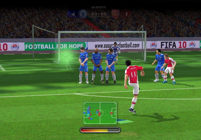 Pantallazo de FIFA 10 para Wii