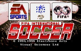 Pantallazo de FIFA International Soccer para Amiga
