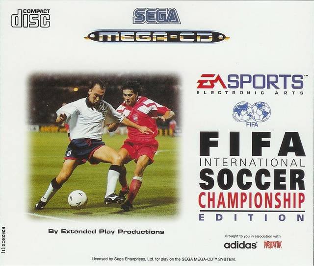 Caratula de FIFA International Soccer para Sega CD