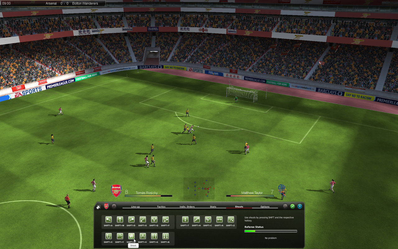 Pantallazo de FIFA Manager 10 para PC