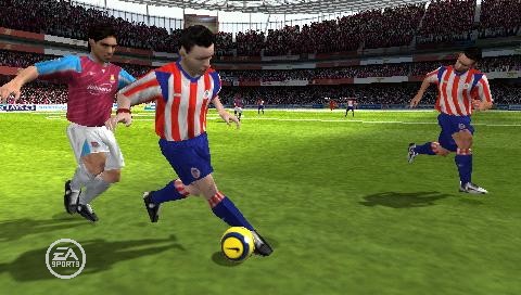 Pantallazo de FIFA Soccer 07 para PSP