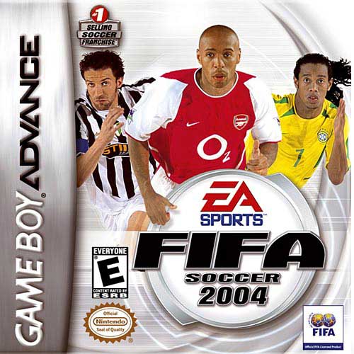 Caratula de FIFA Soccer 2004 para Game Boy Advance