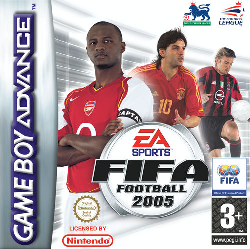 Caratula de FIFA Soccer 2005 para Game Boy Advance