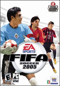 Caratula de FIFA Soccer 2005 para PC