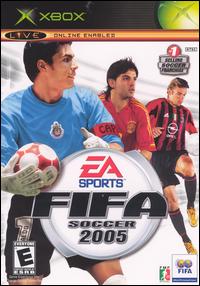 Caratula de FIFA Soccer 2005 para Xbox