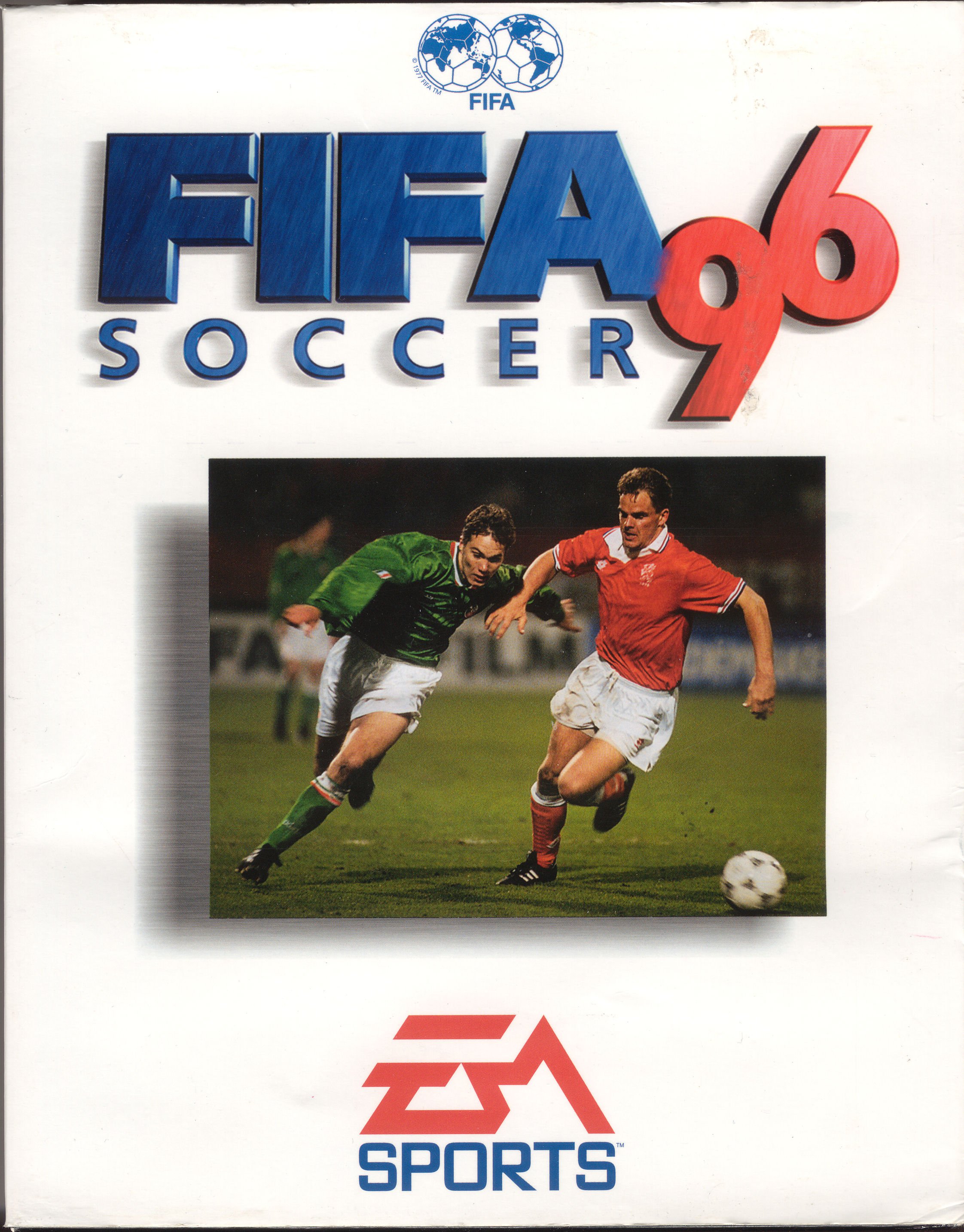 Caratula de FIFA Soccer 96 para PC