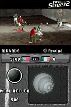 Pantallazo de FIFA Street 2 para Nintendo DS