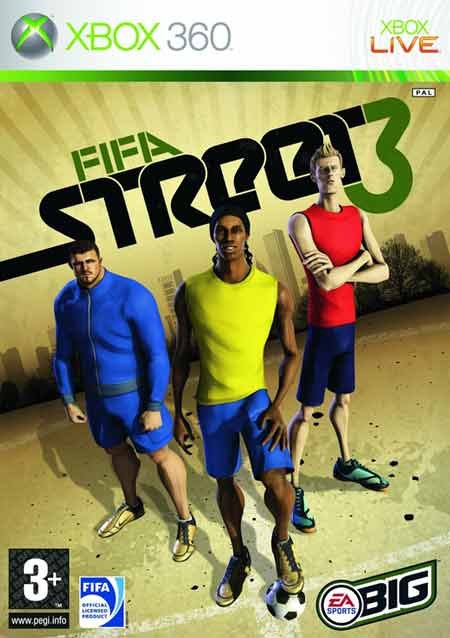 Caratula de FIFA Street 3 para Xbox 360