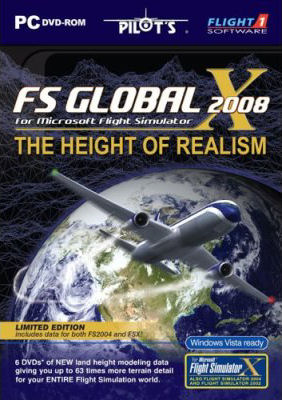 Caratula de FS Global 2008 : The Height of Realism para PC