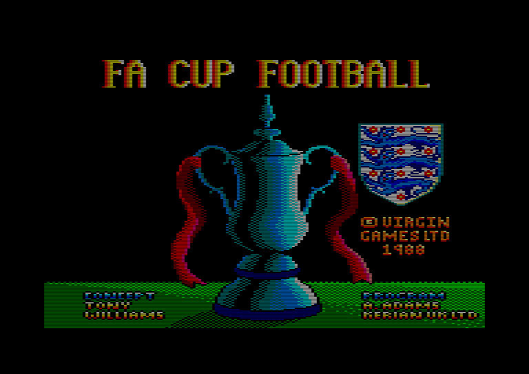 Pantallazo de Fa Cup Football para Amstrad CPC