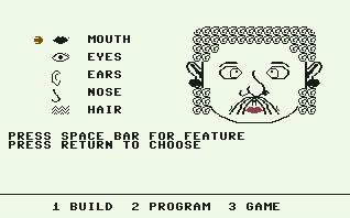 Pantallazo de Facemaker para Commodore 64