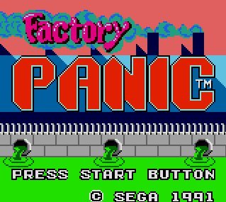 Pantallazo de Factory Panic para Gamegear