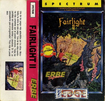 Caratula de Fairlight 2: A Trail of Darkness para Spectrum