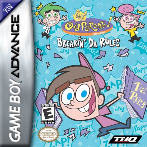 Caratula de Fairly Odd Parents - Breakin Da Rules, The para Game Boy Advance