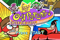 Pantallazo de Fairly OddParents! Enter the Cleft, The para Game Boy Advance