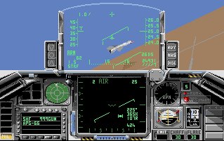 Pantallazo de Falcon: The F-16 Fighter Simulator para Amiga
