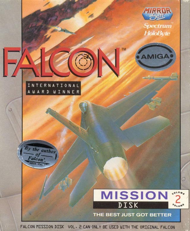 Caratula de Falcon Mission Disk Vol. II para Atari ST