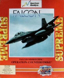 Caratula de Falcon Mission Disk Volume 1: Operation Counterstrike para Amiga