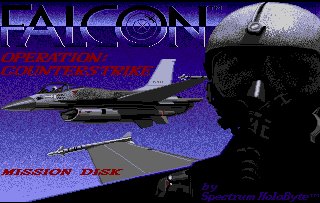 Pantallazo de Falcon Mission Disk Volume 1: Operation Counterstrike para Amiga