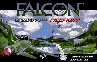 Pantallazo de Falcon Mission Disk Volume II: Operation Firefight para Amiga