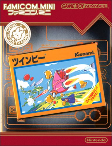 Caratula de Famicom Mini Vol 19 - Twin Bee (Japonés) para Game Boy Advance