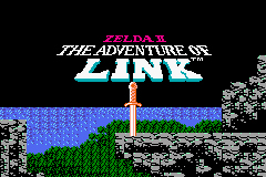 Pantallazo de Famicom Mini Vol 25 The Legend of Zelda 2 Link no Bouken (Japonés) para Game Boy Advance