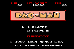 Pantallazo de Famicom Mini Vol 6 – Pacman (Japonés) para Game Boy Advance