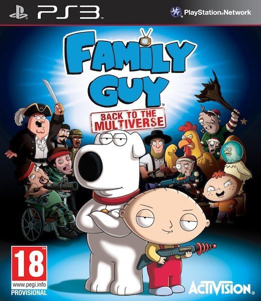 Caratula de Family Guy (Padre de Familia) para PlayStation 3